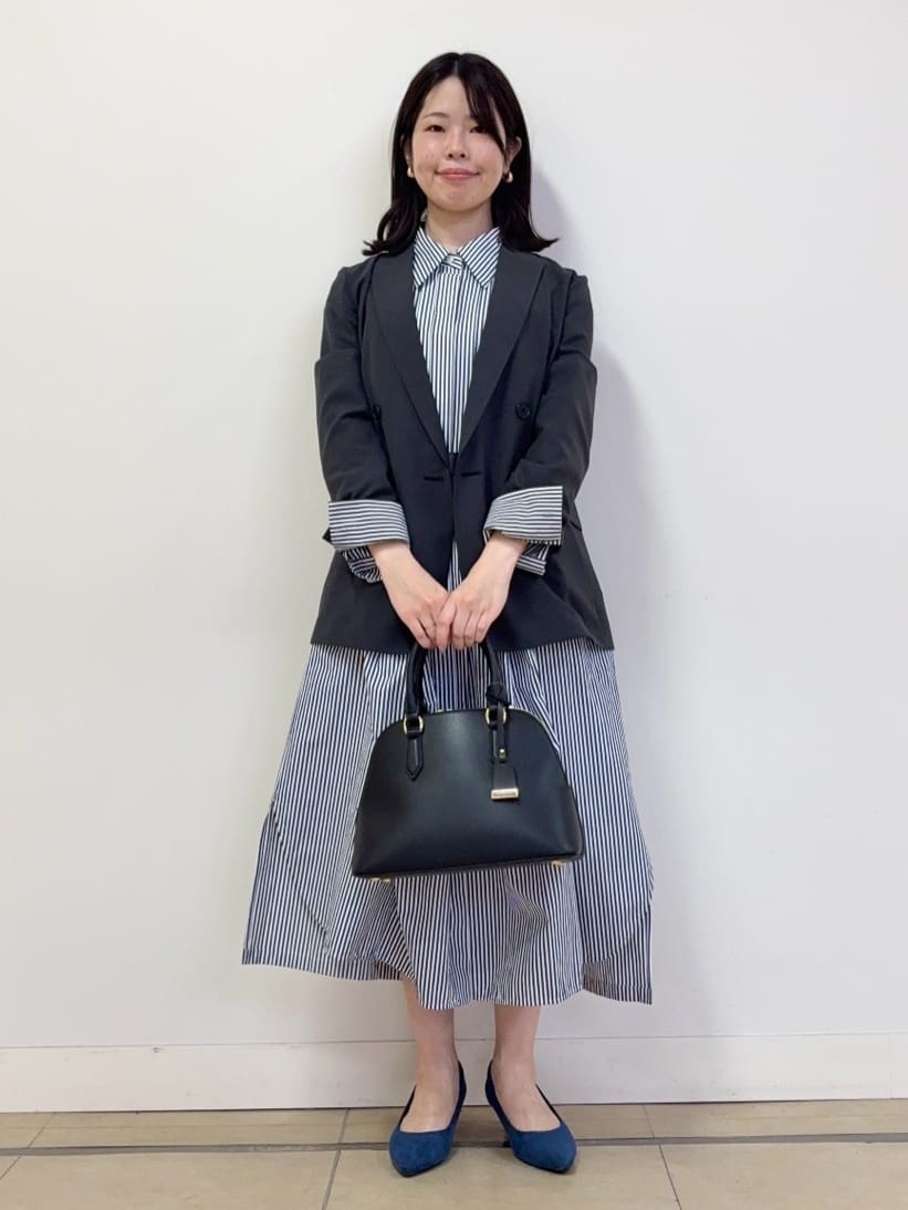 asamiさんの「UNTITLED｜◆タイプライターシャツワンピース」を使ったコーディネート