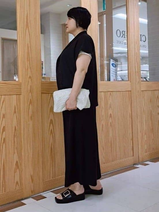 ますこさんの「UNTITLED｜」を使ったコーディネート