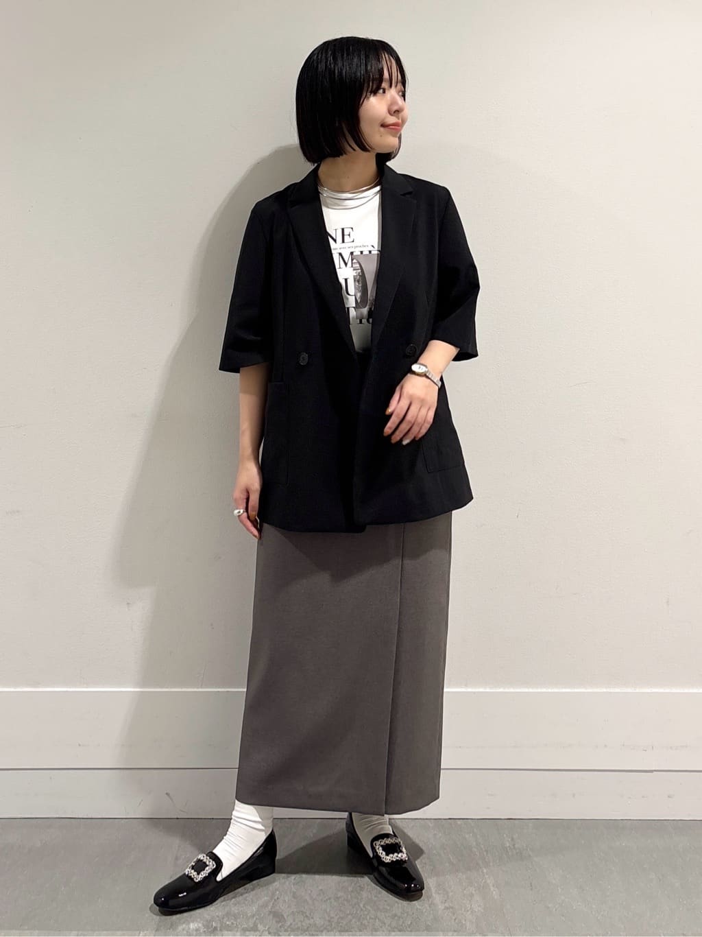 モエカさんの「UNTITLED｜【ロゴT/プリントT】グラフィックTシャツ」を使ったコーディネート