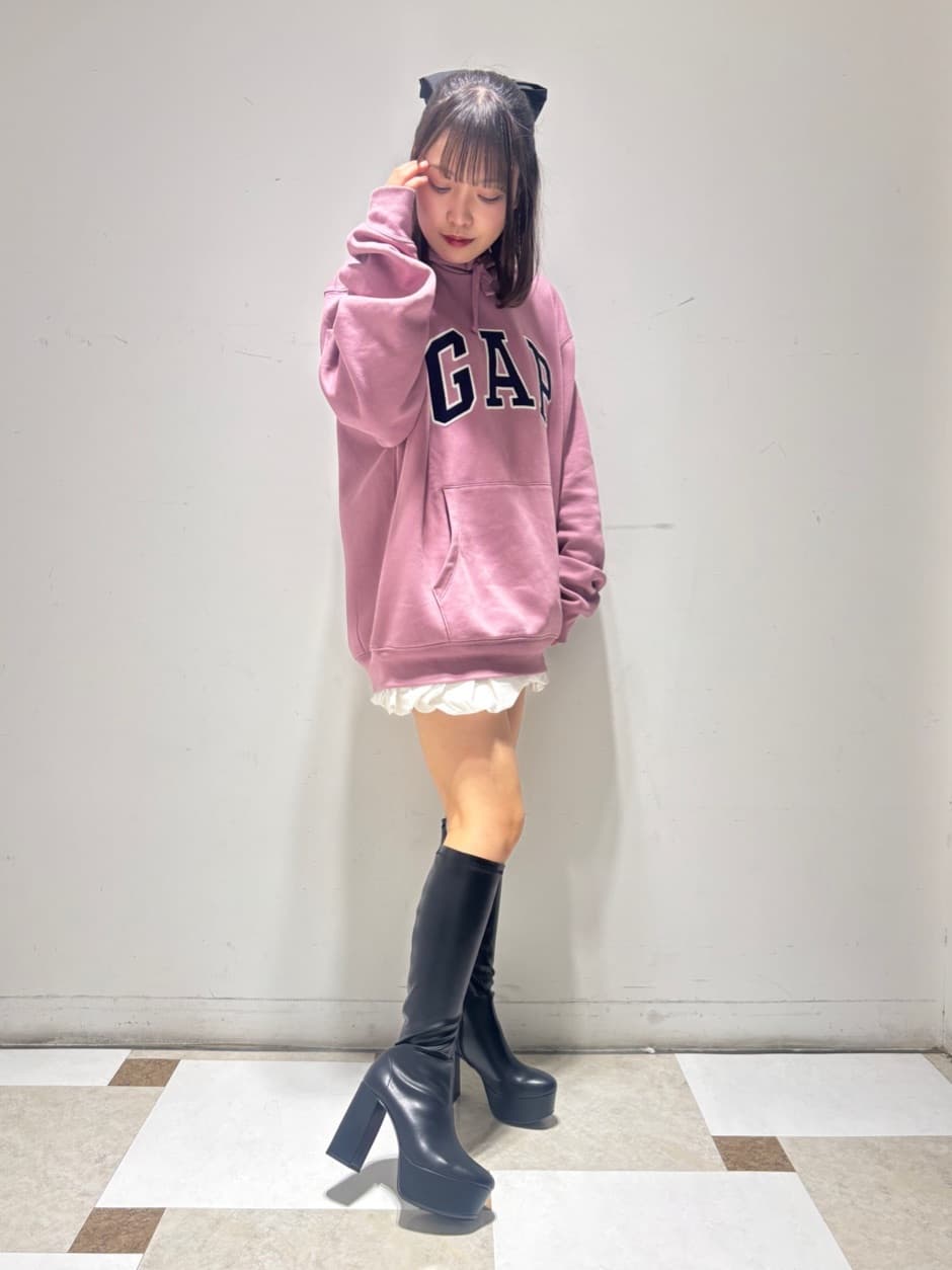 せらら⭐️さんの「ESPERANZA｜【ラク盛り/約12cm】ラク盛り厚底ロングブーツ」を使ったコーディネート