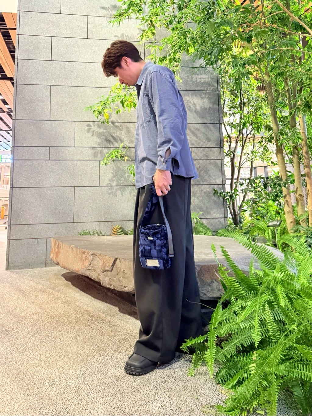 HARUさんの「tk.TAKEO KIKUCHI｜グランパバギースラックス」を使ったコーディネート