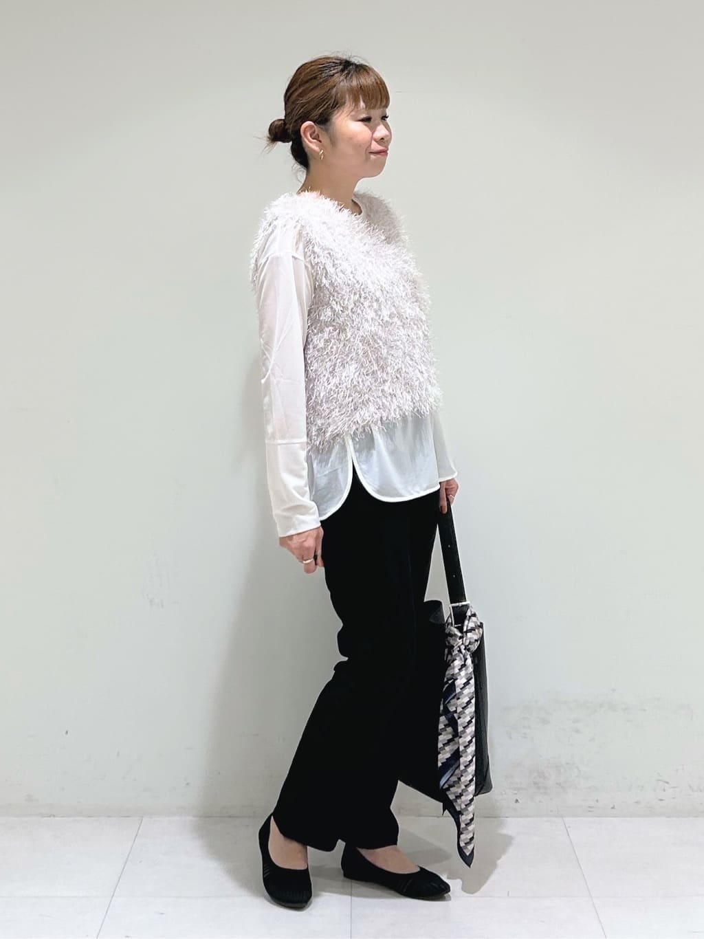 tsuyuさんの「INDIVI｜【軽く羽織れる！】ダブルジャケット」を使ったコーディネート