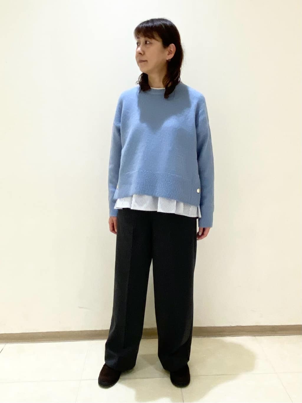 COCOさんの「grove｜【名品アウター／800FP・多機能】つつまれダウンショート」を使ったコーディネート