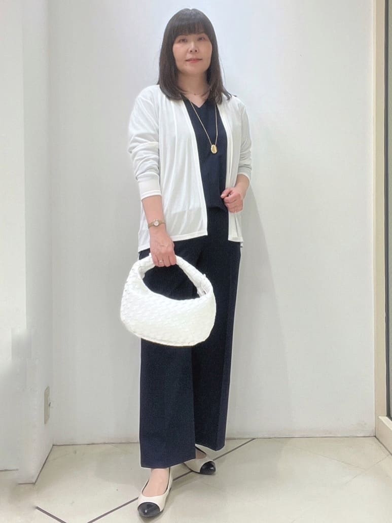 Chakoさんの「Reflect｜◆【洗える】ジャージカーディガン」を使ったコーディネート