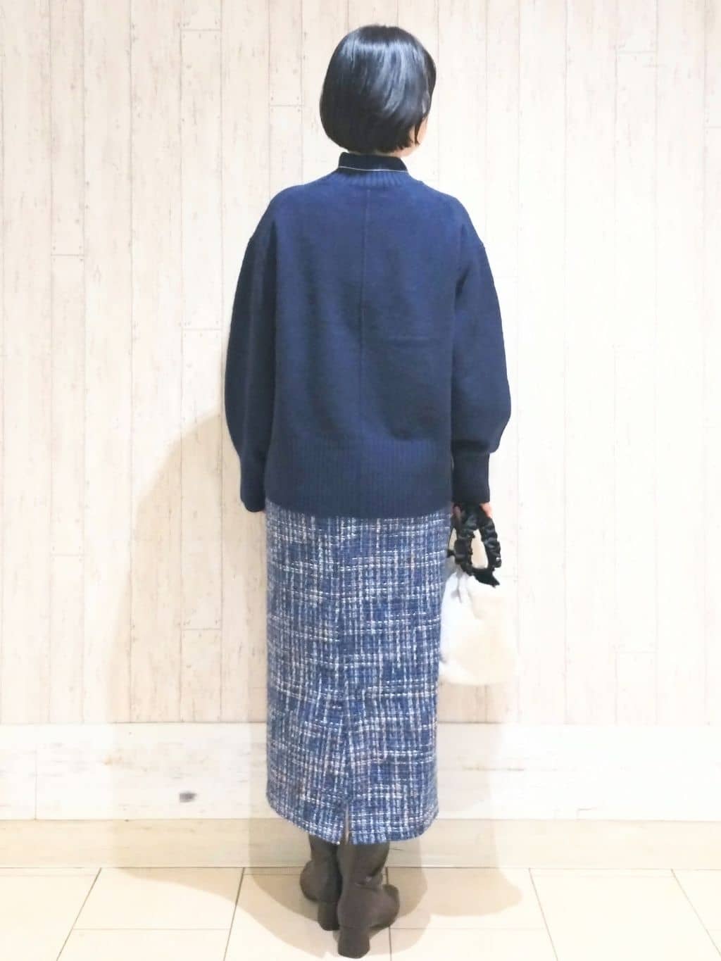 せとなさんの「index｜ふわふわハイネックニット【洗濯機OK】」を使ったコーディネート