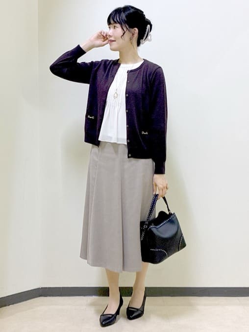  beni_gingerさんの「Reflect｜【SS-4Lサイズ】ピンタック&times;スカラレースブラウス」を使ったコーディネート