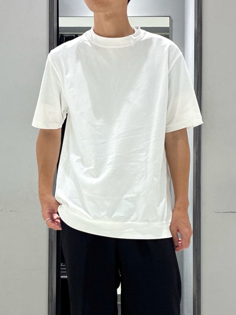わいずみさんの「TAKEO KIKUCHI｜【抗菌防臭／5サイズ展開】ハイゲージポンチ Tシャツ」を使ったコーディネート
