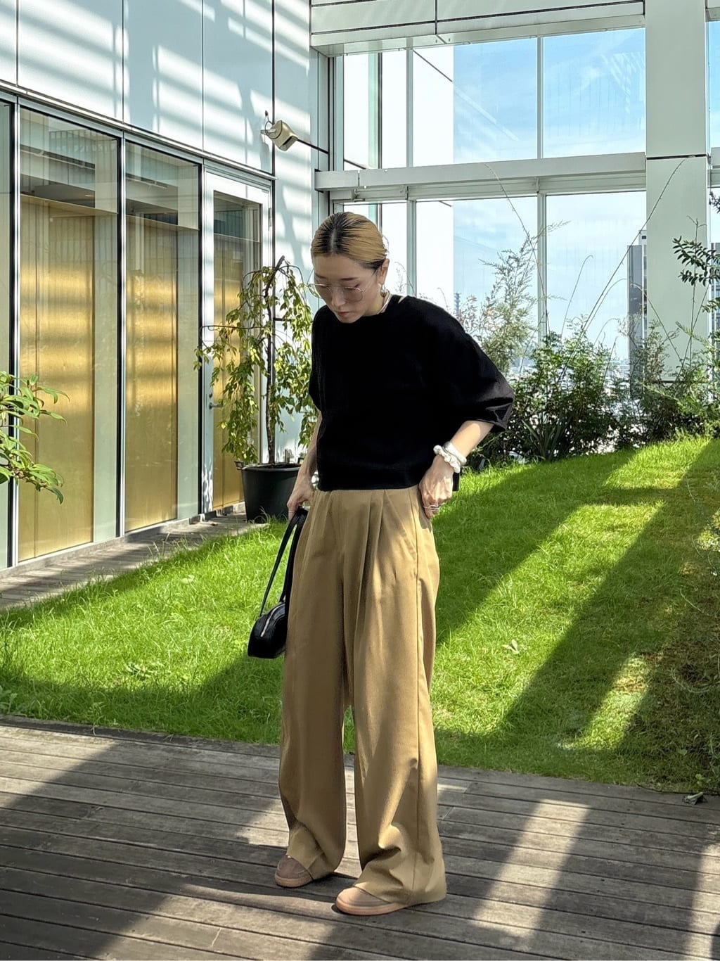 kotakiさんの「INDIVI｜フォルムスリーブカットソー」を使ったコーディネート