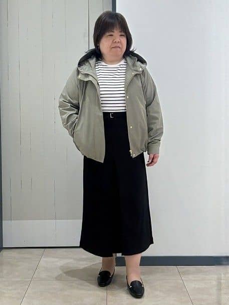 minoriさんの「grove｜裾テールロンT」を使ったコーディネート