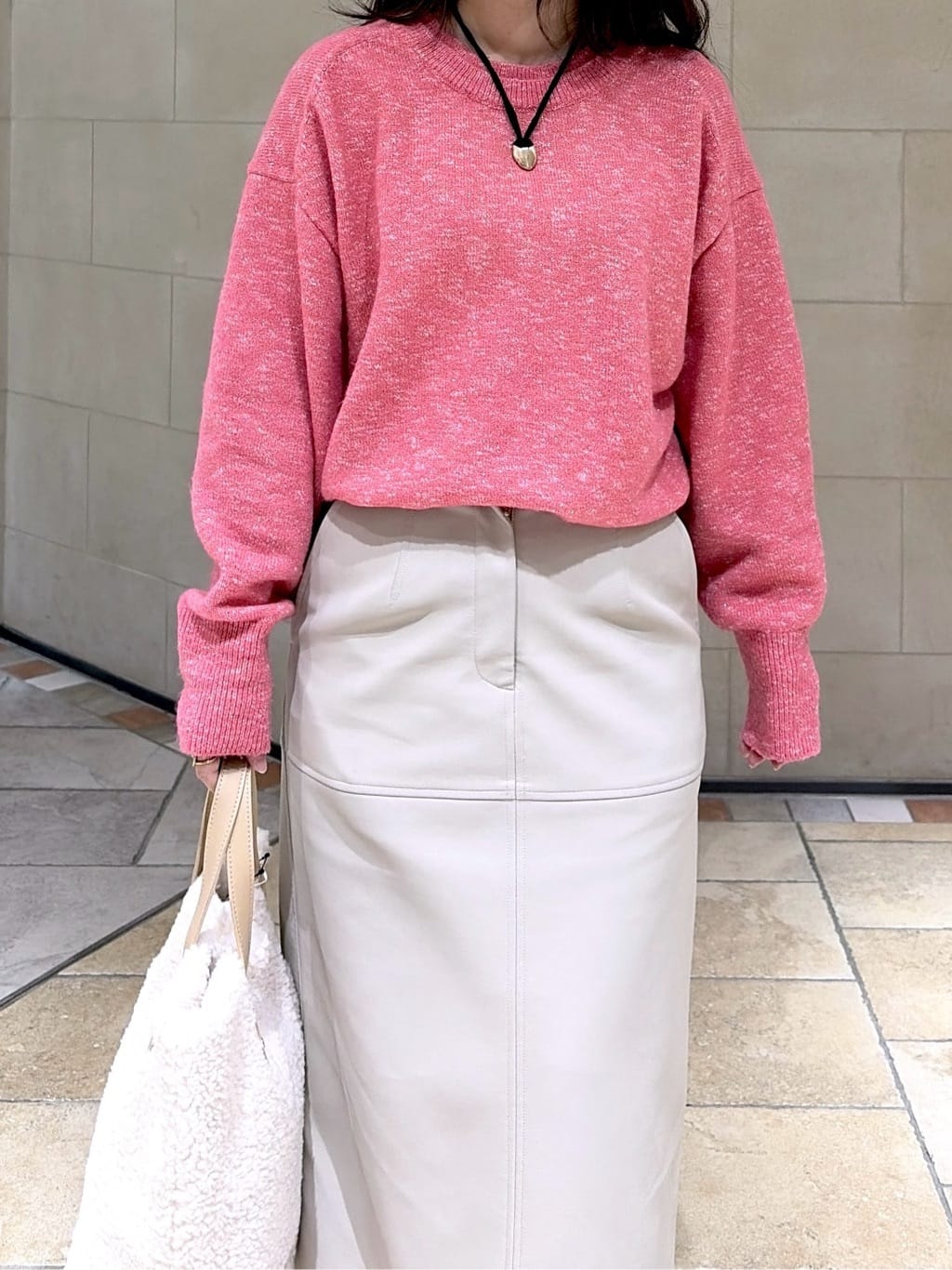 よねさんの「INDIVI｜ボアトート」を使ったコーディネート