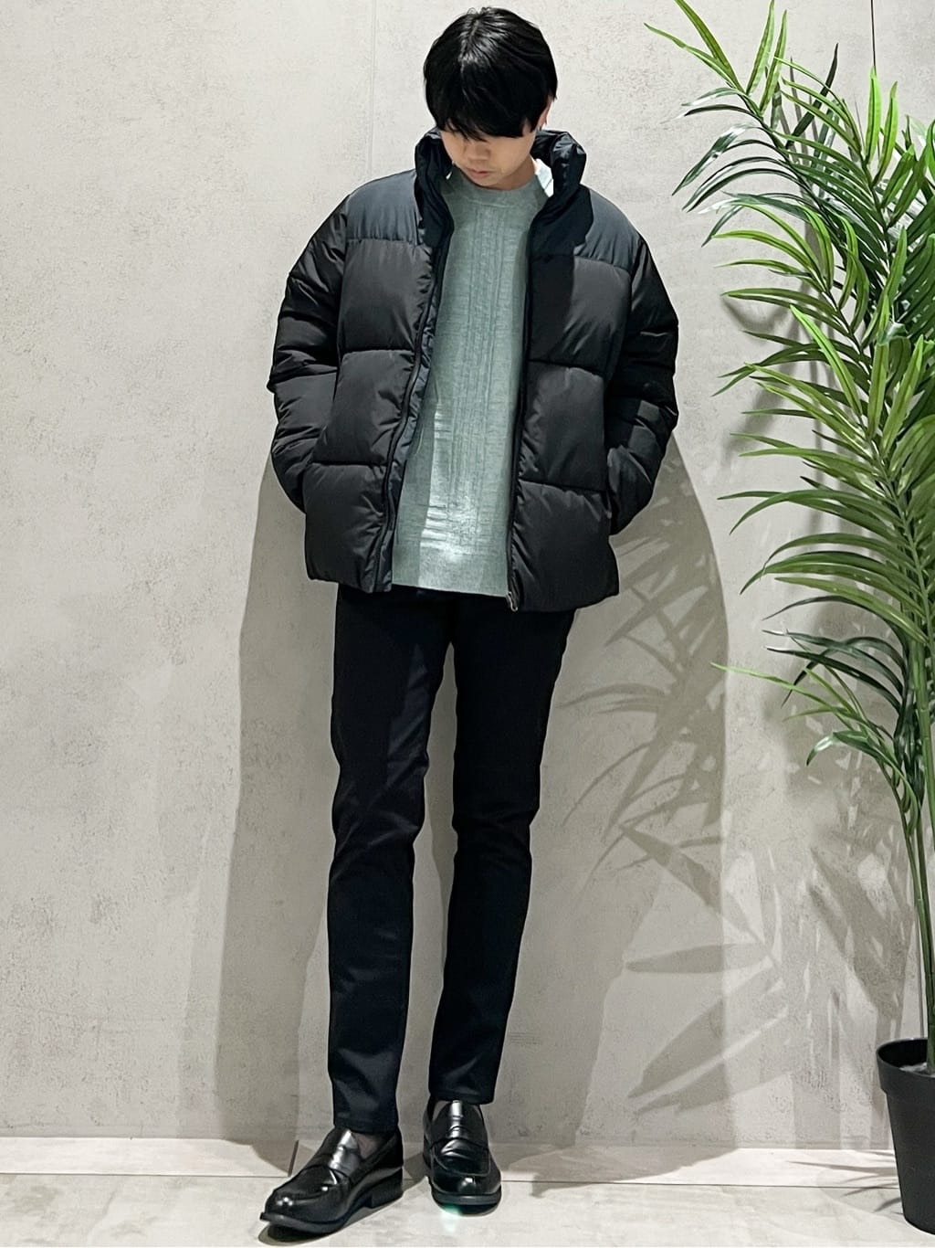 SHI-MAさんの「THE SHOP TK｜【撥水/洗濯機可】寒い季節でも快適 中綿スタンドブルゾン」を使ったコーディネート