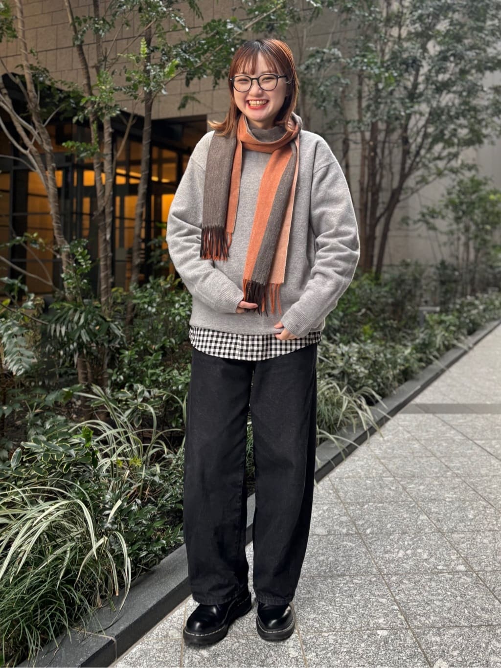 ウララさんの「TAKEO KIKUCHI｜マルチギンガムチェック シャツ」を使ったコーディネート