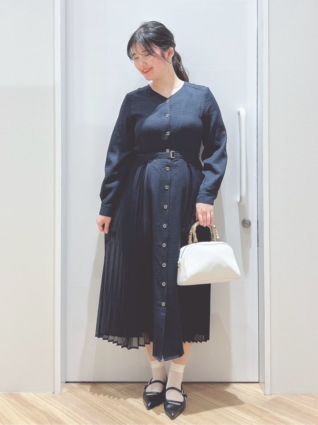 みいさんの「grove｜◆【雑誌掲載】バンブーハンドル2WAYボストン」を使ったコーディネート