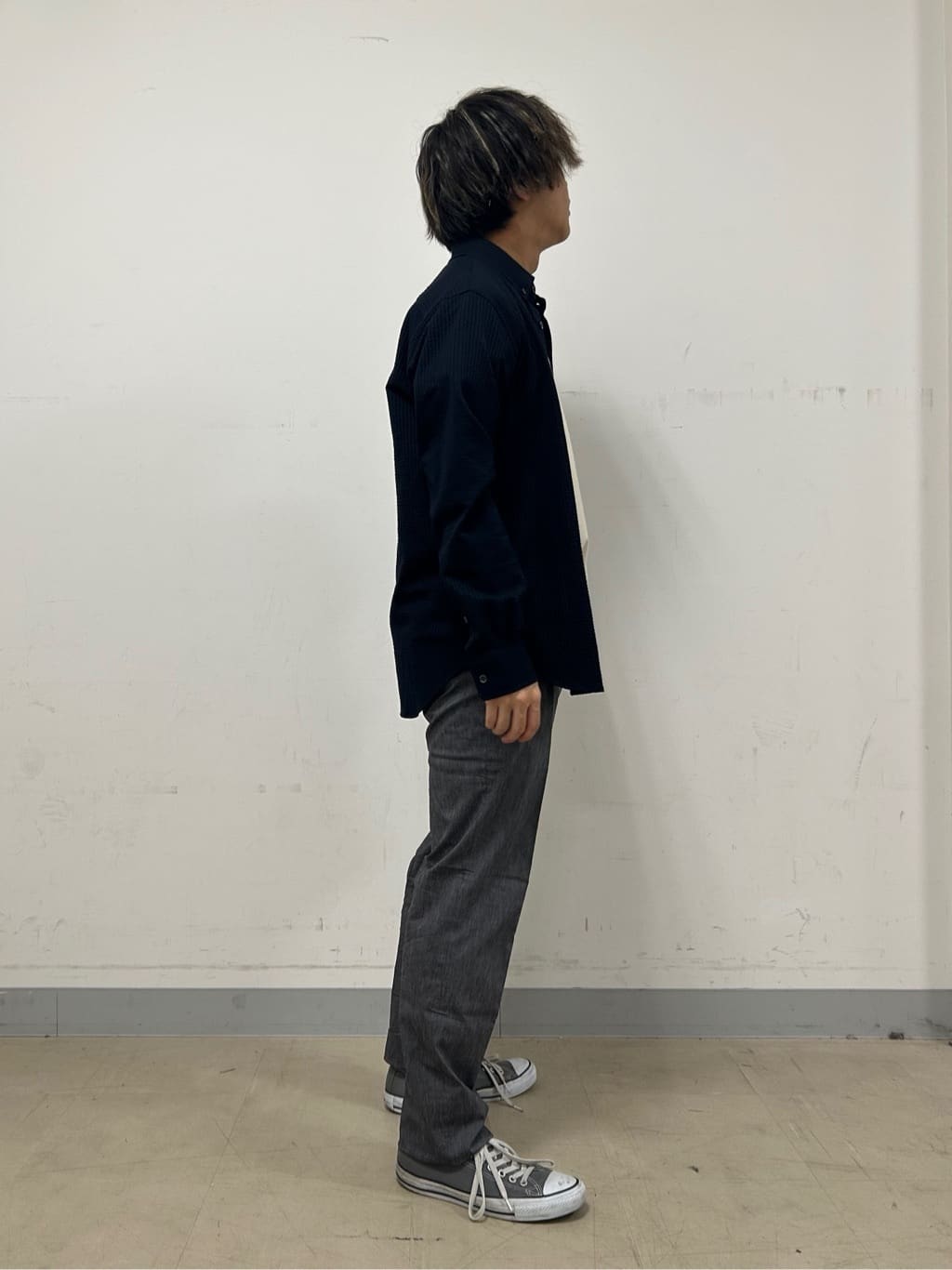 Hiroさんの「TAKEO KIKUCHI｜【抗菌防臭/シーズンレス】シアサッカー ジャージシャツ」を使ったコーディネート
