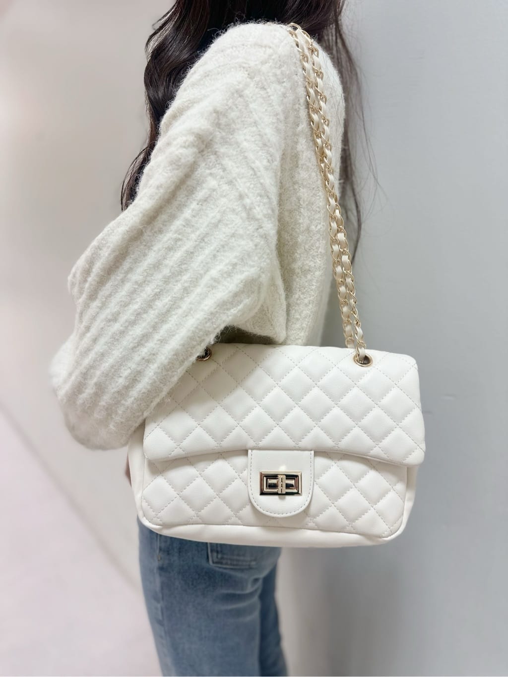 ayakaさんの「ESPERANZA｜キルト2WAYショルダーバッグ」を使ったコーディネート