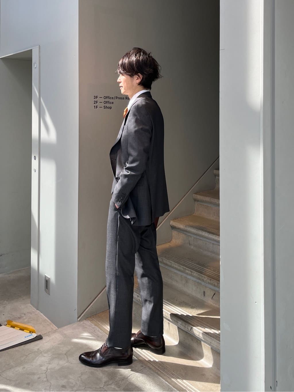 Shintaroさんの「TAKEO KIKUCHI｜ストレートチップシューズ[ メンズ ビジネス シューズ 結婚式 ]」を使ったコーディネート