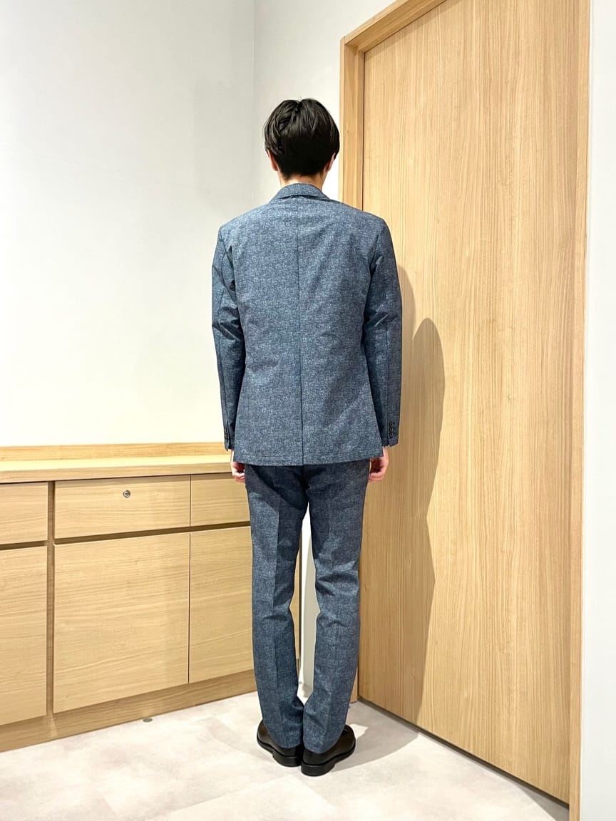 Seiyaさんの「TAKEO KIKUCHI｜【抗菌防臭】COOL DOTS（R）ドビープリント ジャケット」を使ったコーディネート