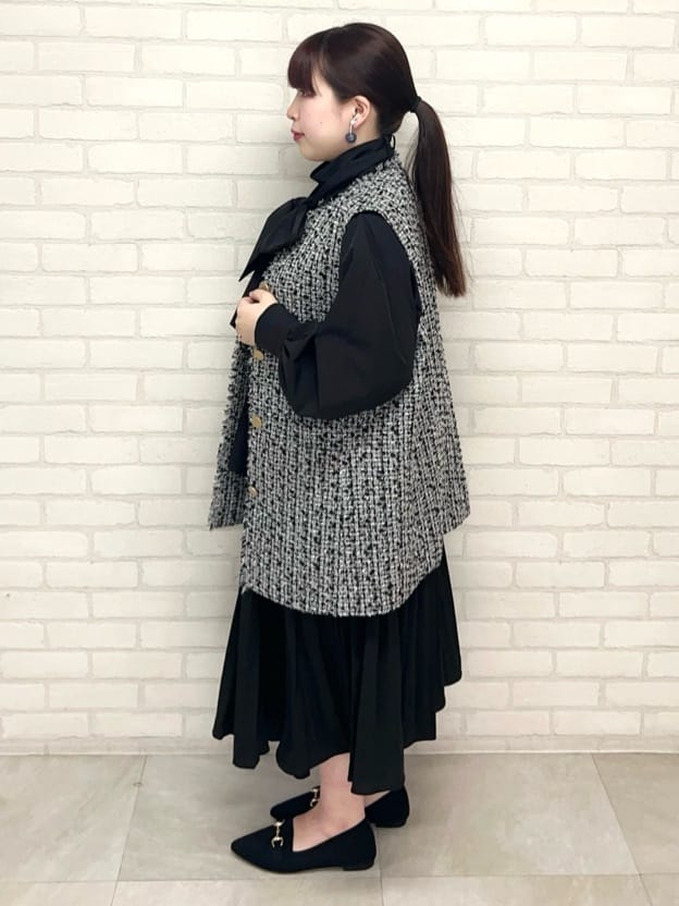 Mitsukiさんの「UNTITLED｜◆【軽い！洗える！】リサイクルニットローファー」を使ったコーディネート