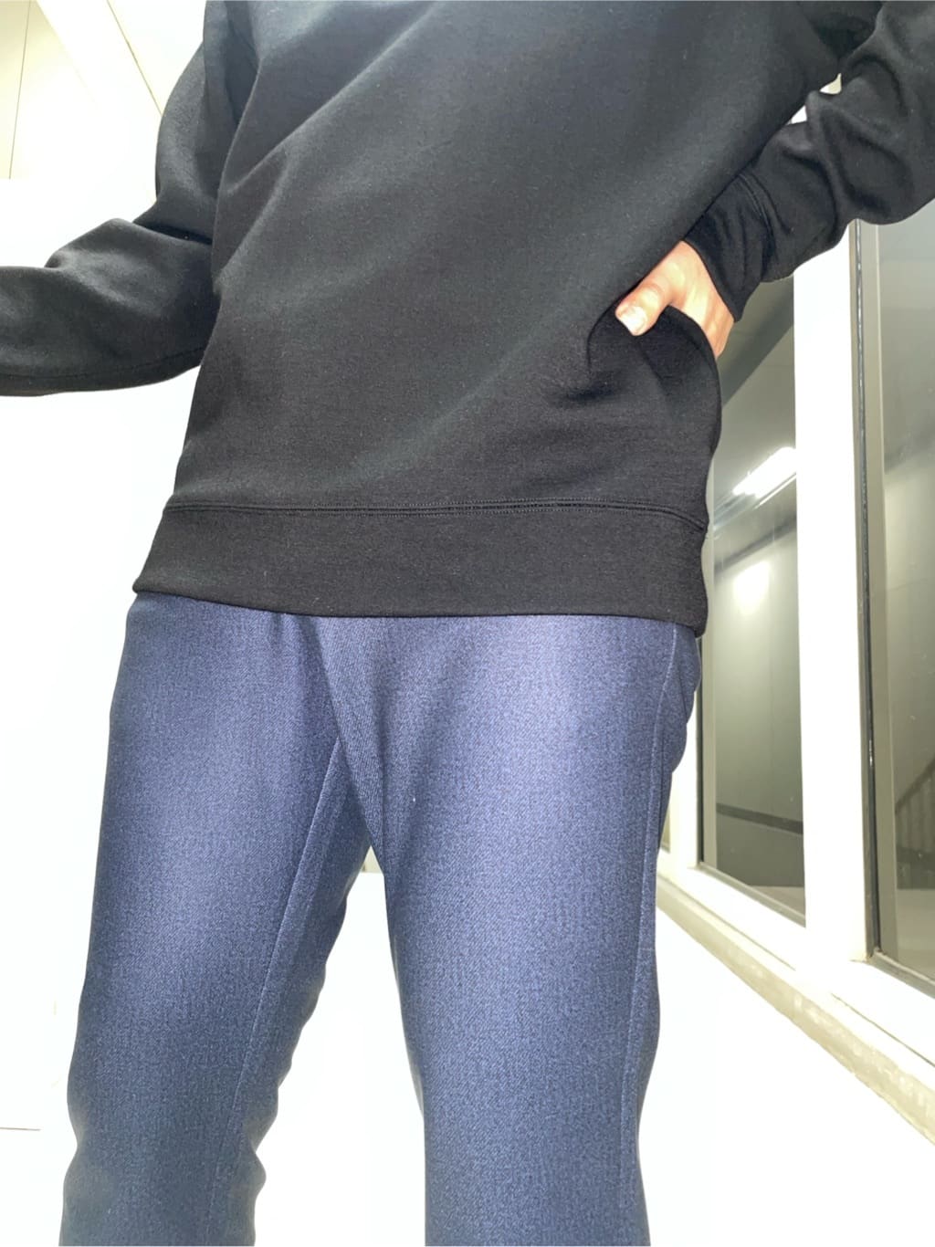 MAKOTO AIさんの「TAKEO KIKUCHI｜【DOWN FABRIC】ダウンファブリック スタンドカラーブルゾン」を使ったコーディネート