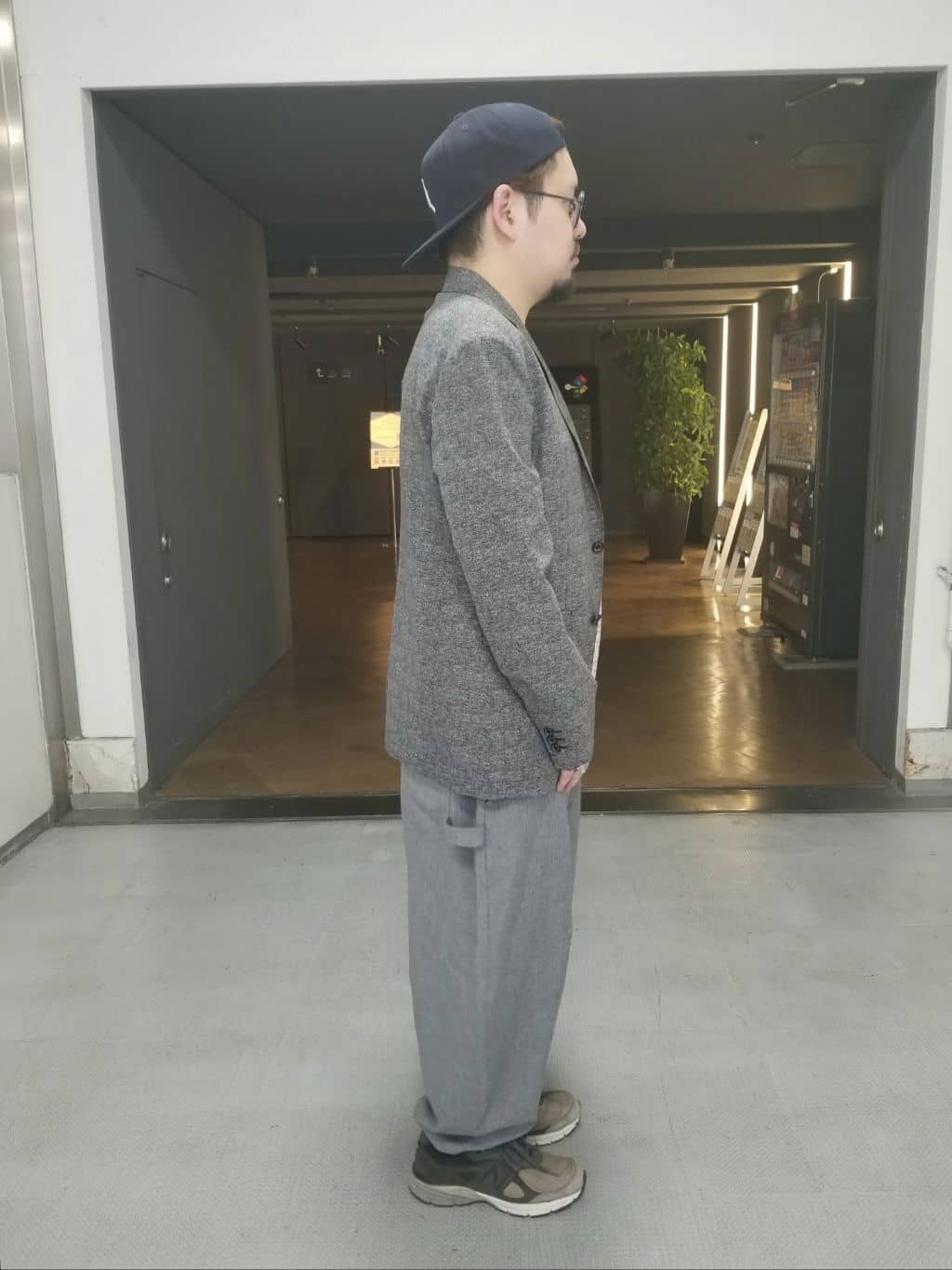 ヨーダさんの「TAKEO KIKUCHI｜【抗菌防臭】COOL DOTS（R）ドビープリント ジャケット」を使ったコーディネート