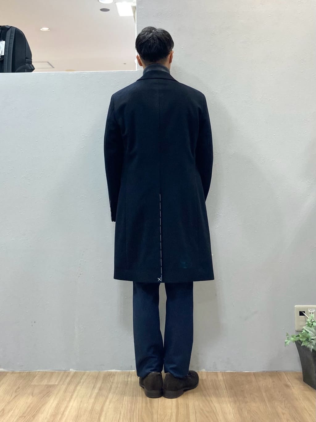 シュンさんの「TAKEO KIKUCHI｜ウールカシミヤブレンド チェスターコート」を使ったコーディネート