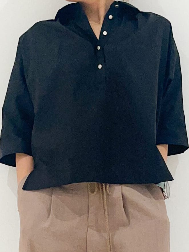 yuuco.さんの「grove｜ロープベルトで差がつく 洗練リラックスパンツ」を使ったコーディネート