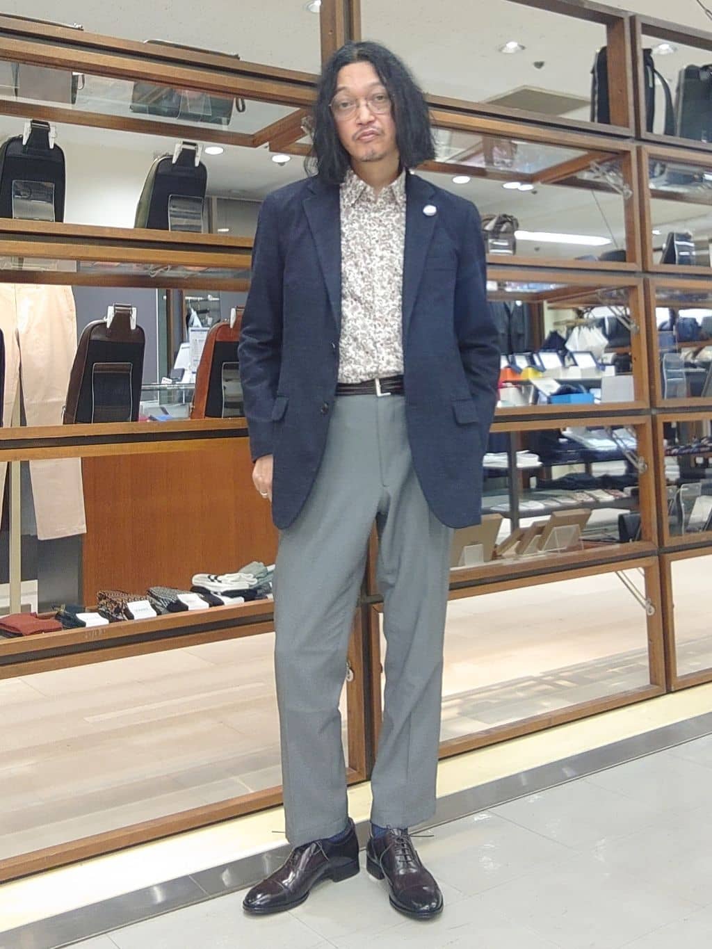 かしげるさんの「TAKEO KIKUCHI｜ストレートチップシューズ[ メンズ ビジネス シューズ 結婚式 ]」を使ったコーディネート