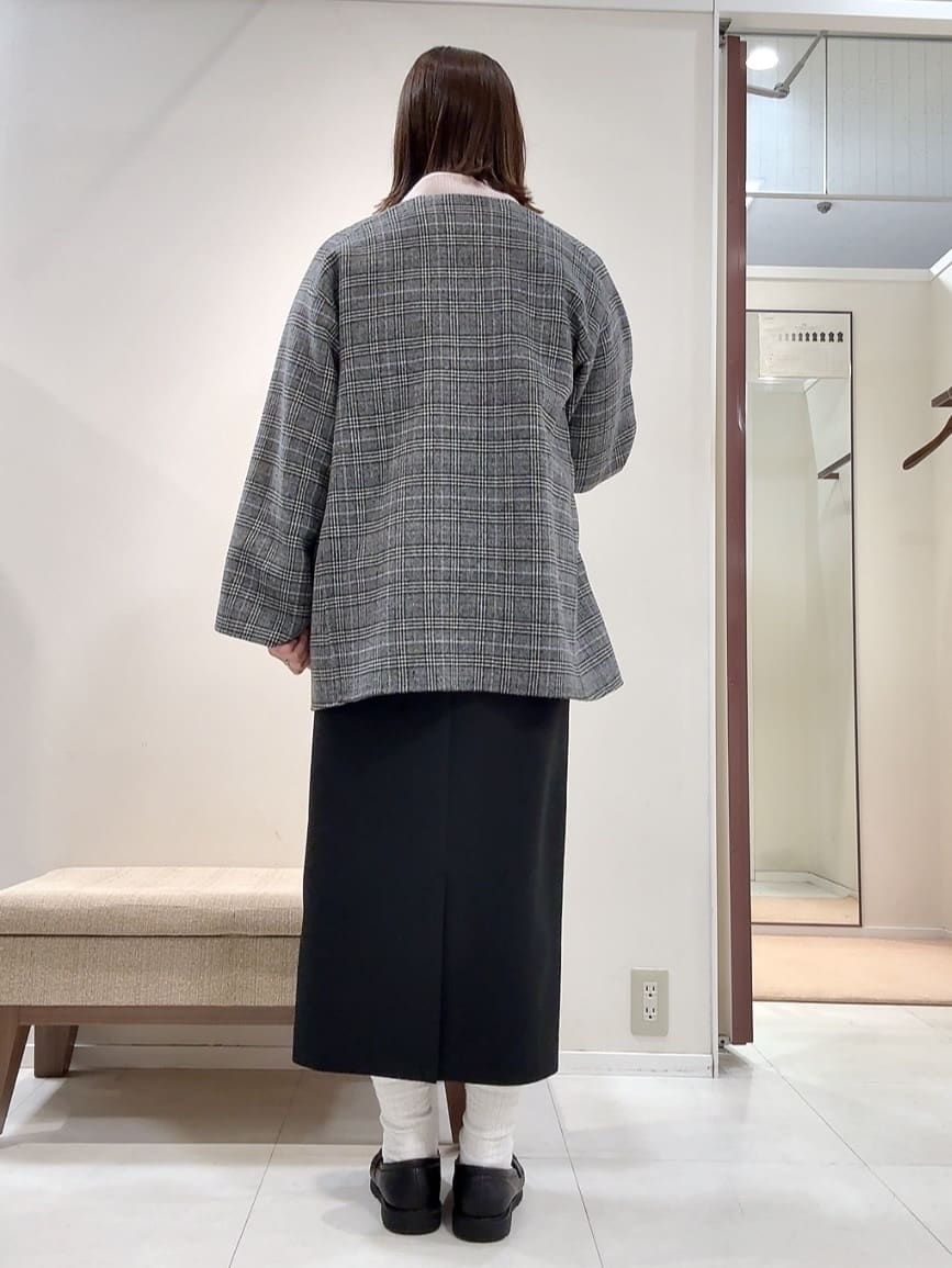 YUIさんの「UNTITLED｜【ミディ丈/軽やか】セミラグランリバー コート」を使ったコーディネート