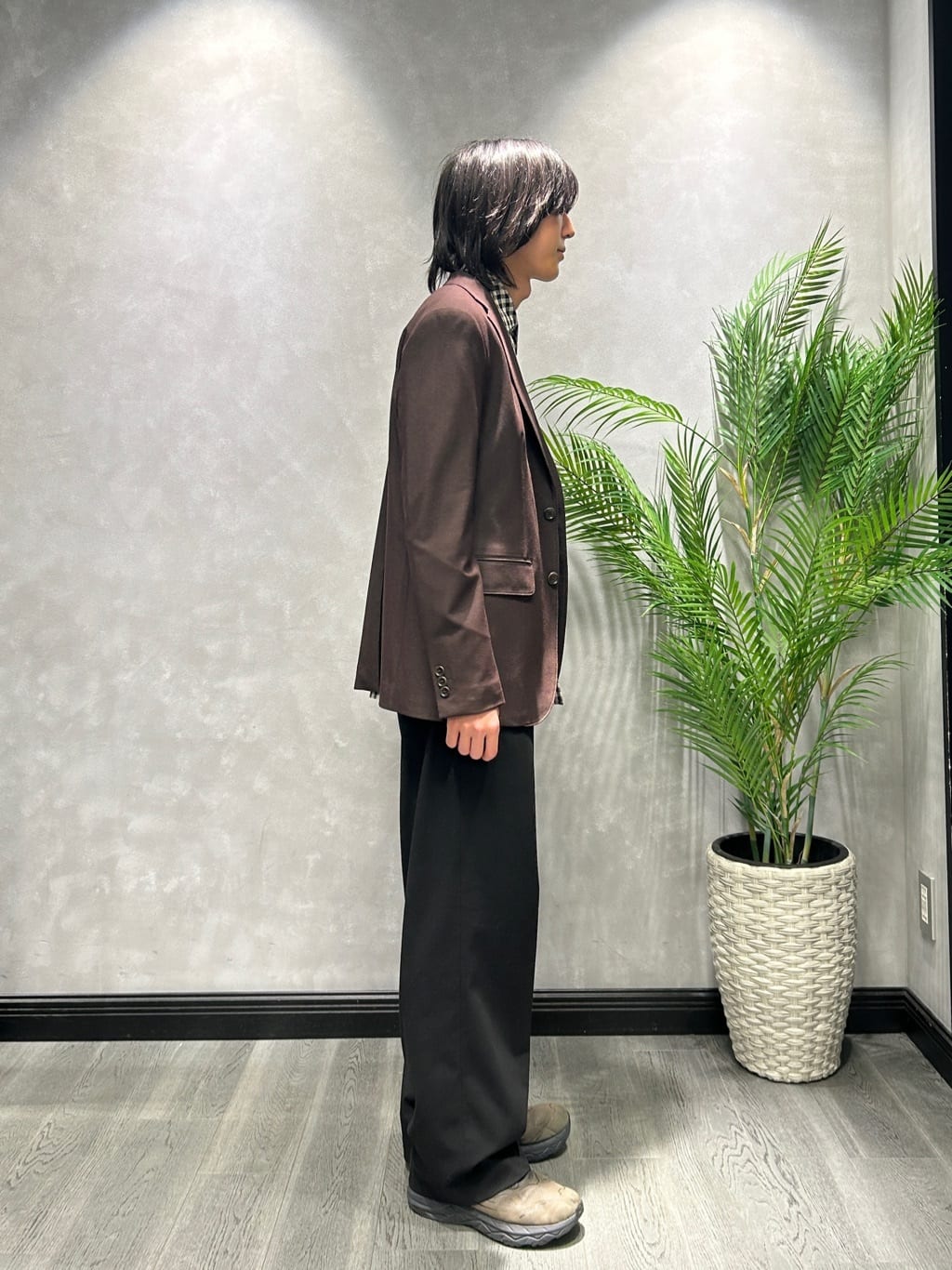 ruiさんの「TAKEO KIKUCHI｜マルチギンガムチェック シャツ」を使ったコーディネート