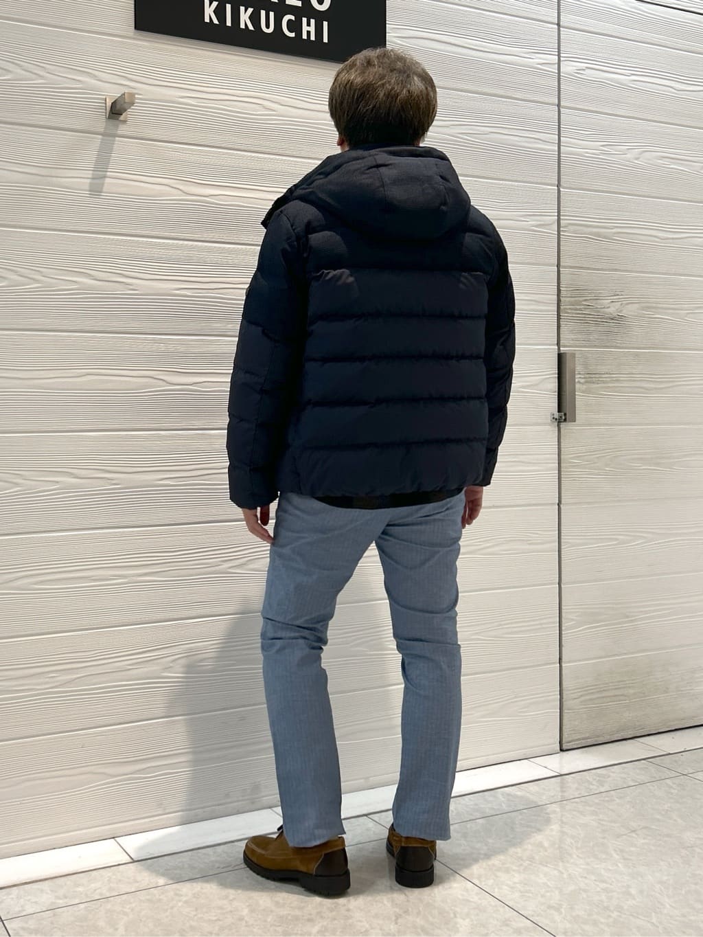 すーさんの「TAKEO KIKUCHI｜【Made in JAPAN】播州織 ヘリンボン ストレート パンツ」を使ったコーディネート