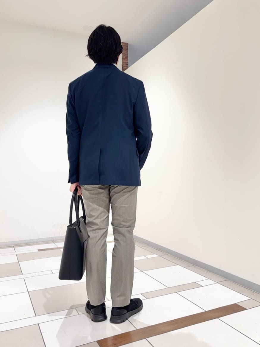 及川さんの「TAKEO KIKUCHI｜【COOL CITY WEAR】アーバンクール ジャケット /接触冷感・吸水速乾」を使ったコーディネート
