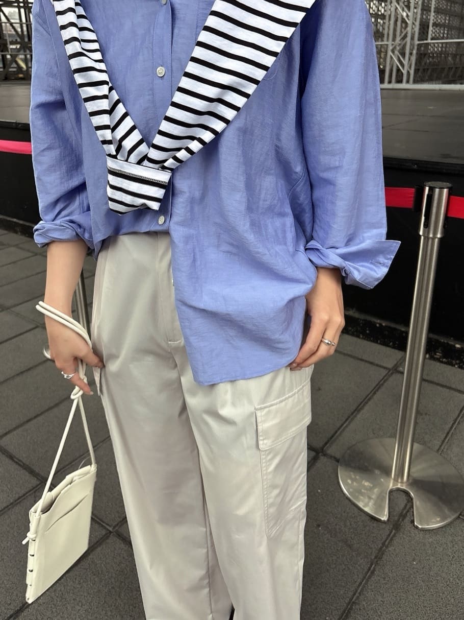R.Kさんの「UNTITLED｜◆【洗える/スポーティー】ストレートカーゴパンツ」を使ったコーディネート