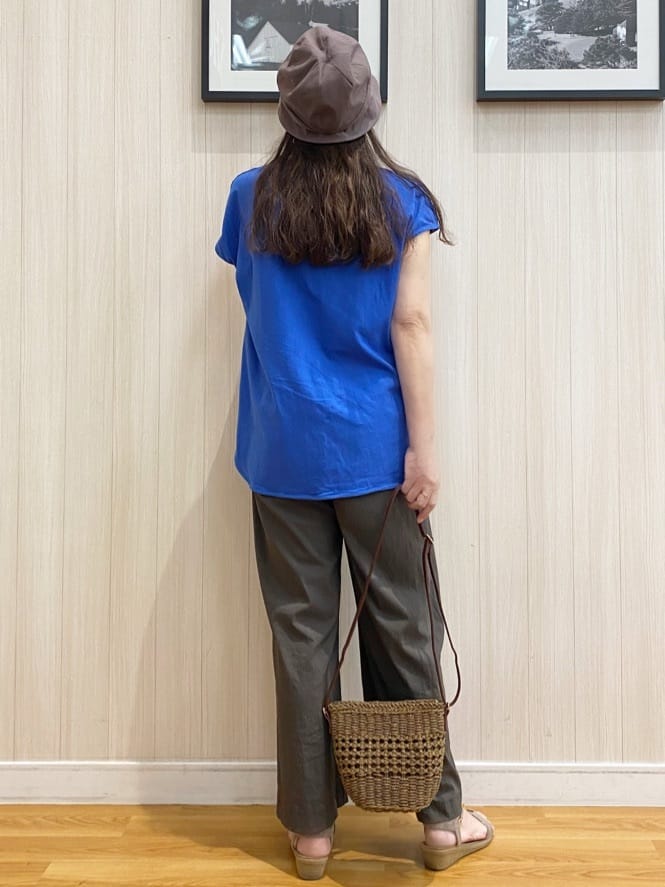 natsuさんの「SHOO･LA･RUE｜【着丈選べる】触れる度ひんやり ゆるきれい イージーワイドパンツ」を使ったコーディネート