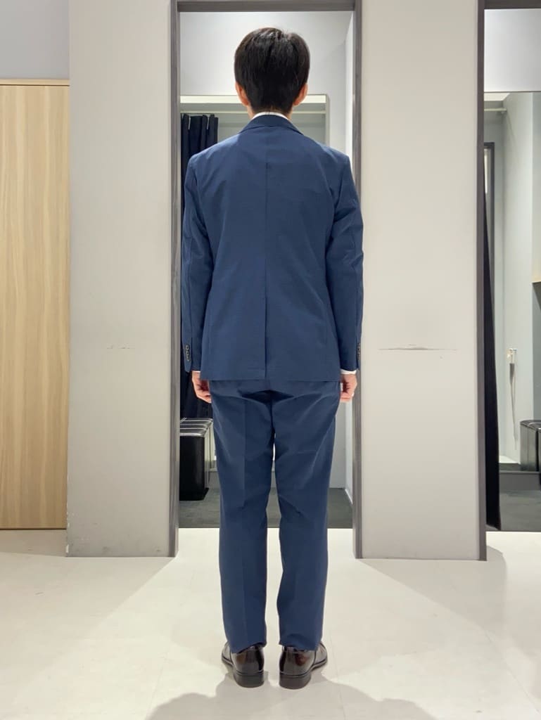 わいずみさんの「TAKEO KIKUCHI｜【抗菌防臭】COOL DOTS（R）ドビープリント ジャケット」を使ったコーディネート