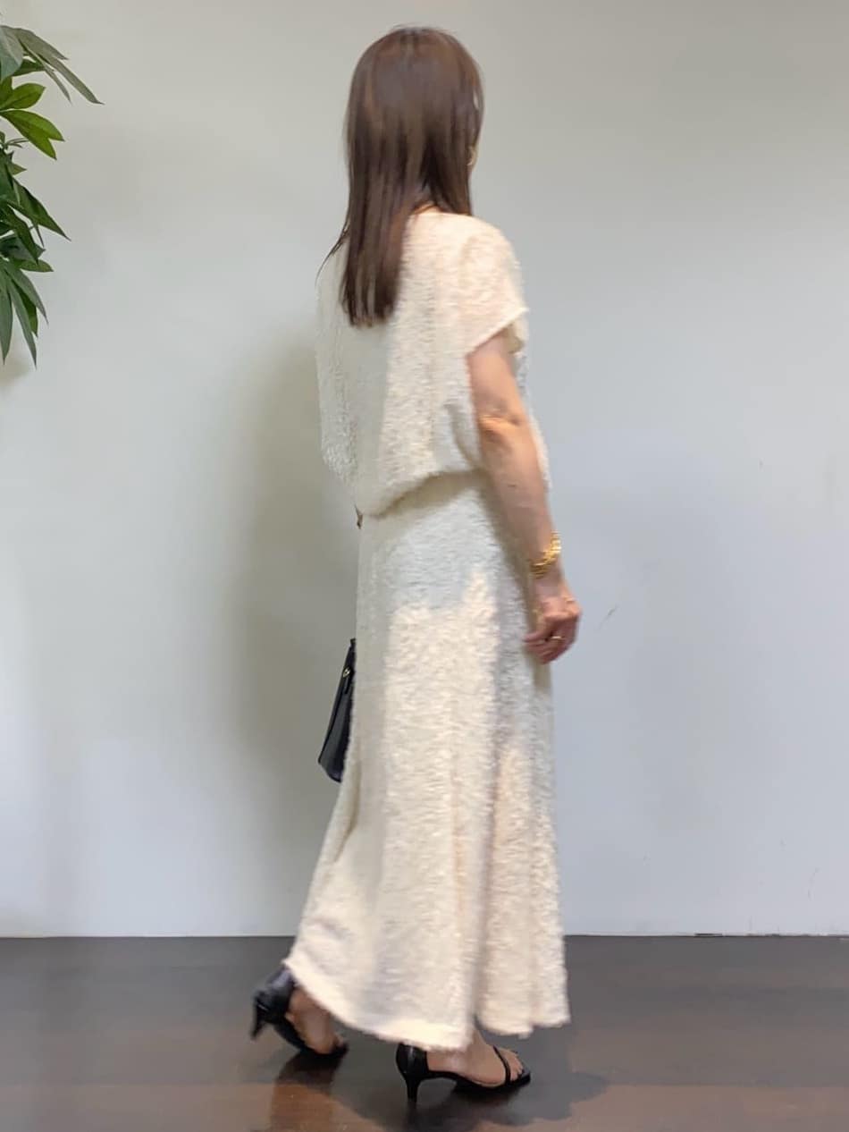 tomoさんの「UNTITLED｜【古畑星夏さん着用/スクエアインナー】コットンタンクトップ」を使ったコーディネート