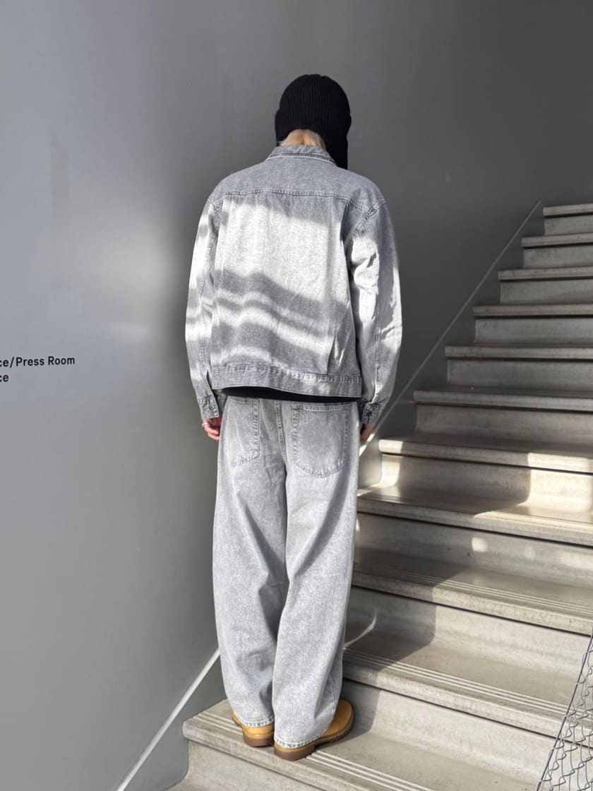 simさんの「tk.TAKEO KIKUCHI｜◆【上下2点セット】オールドデニムセットアップ」を使ったコーディネート
