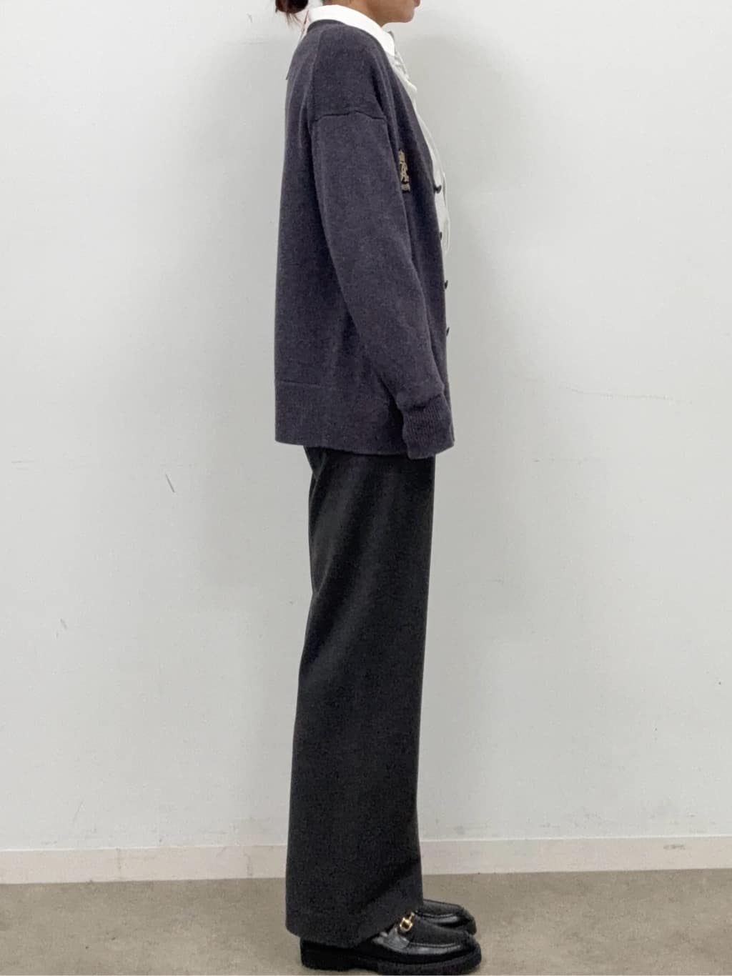 BUNさんの「DRESSTERIOR｜◆ソフトサーモポンチイージーワイドパンツ」を使ったコーディネート