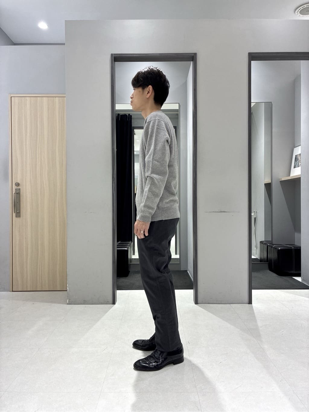 わいずみさんの「TAKEO KIKUCHI｜【360&deg;ストレッチ／セットアップ対応】None Of Stress ジャケット」を使ったコーディネート