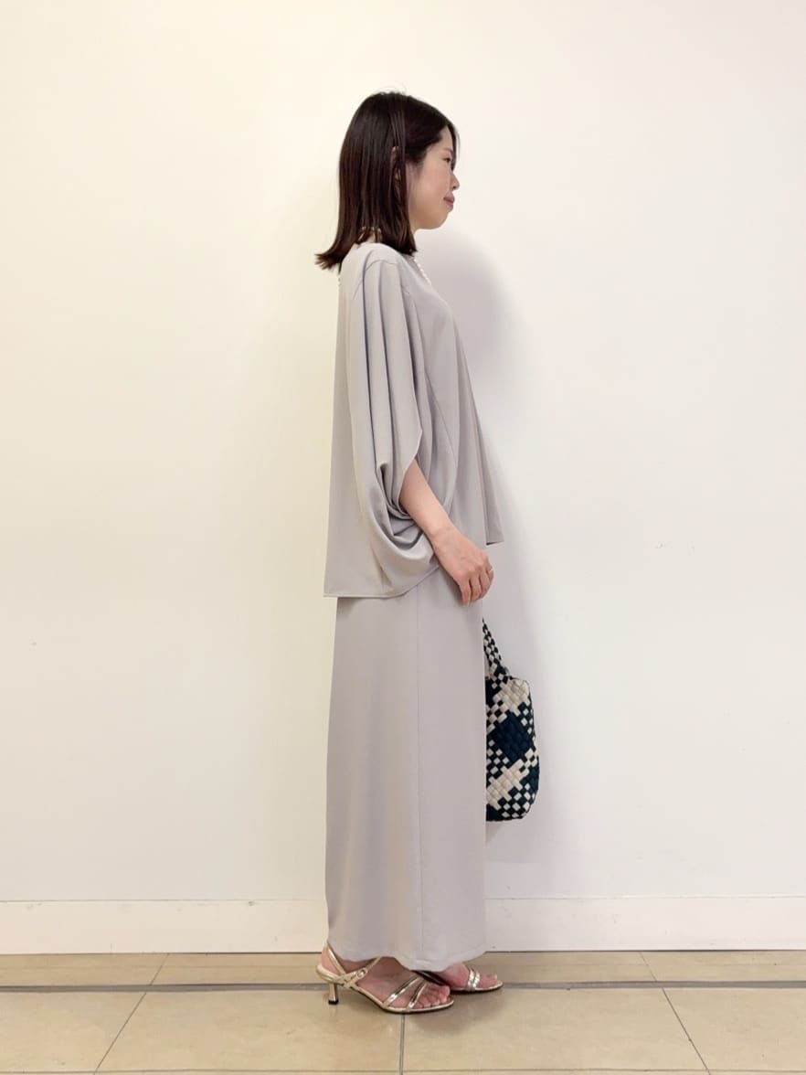 asamiさんの「UNTITLED｜◆シャイニーナローサンダル」を使ったコーディネート