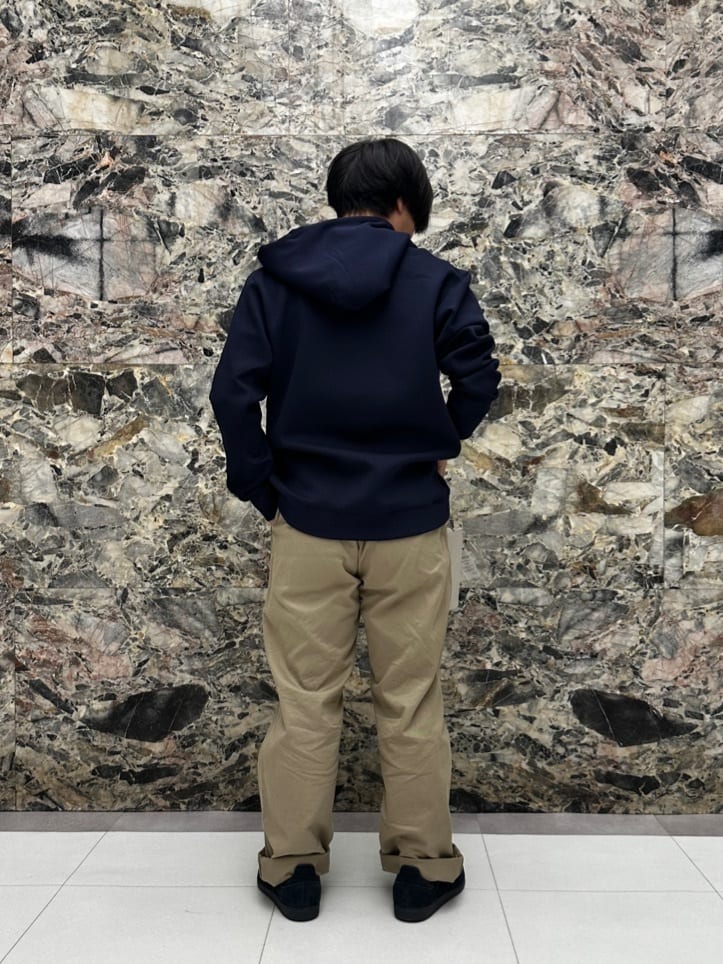 MATSUBARAさんの「DRESSTERIOR｜◆ストレッチポンチ フーディ」を使ったコーディネート
