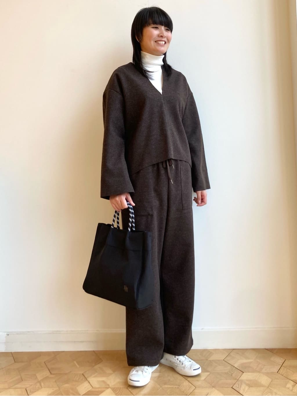 nakagawaさんの「Dessin｜【軽量・2WAY】カラーコードトート」を使ったコーディネート