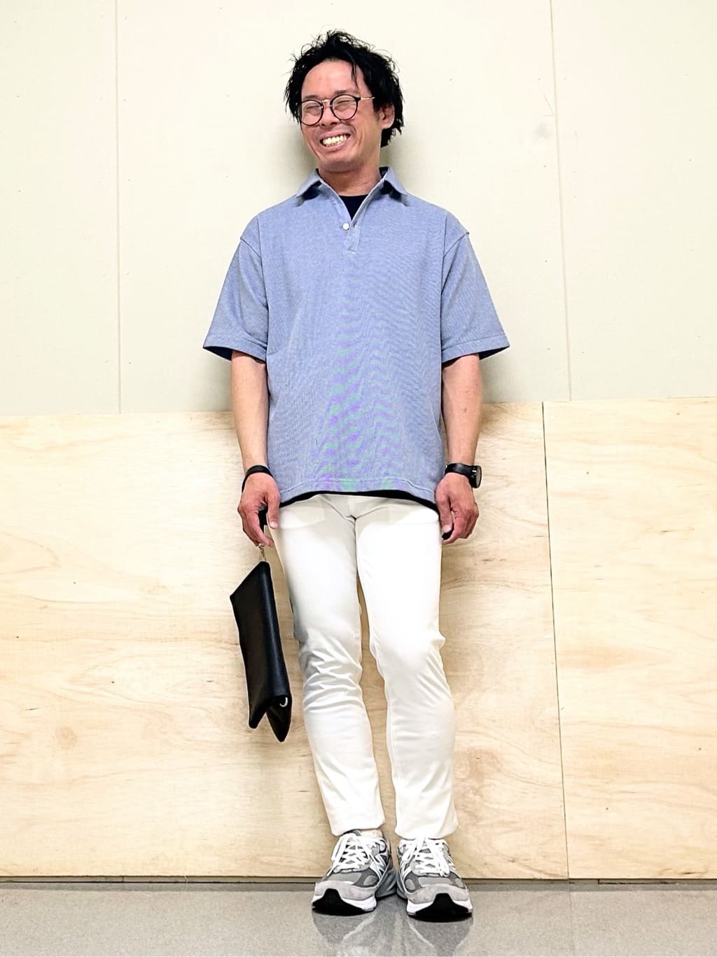 KENJI Iさんの「THE SHOP TK｜2WAYクラッチバッグ【冠婚葬祭/ビジネス/セレモニー/パーティー】」を使ったコーディネート