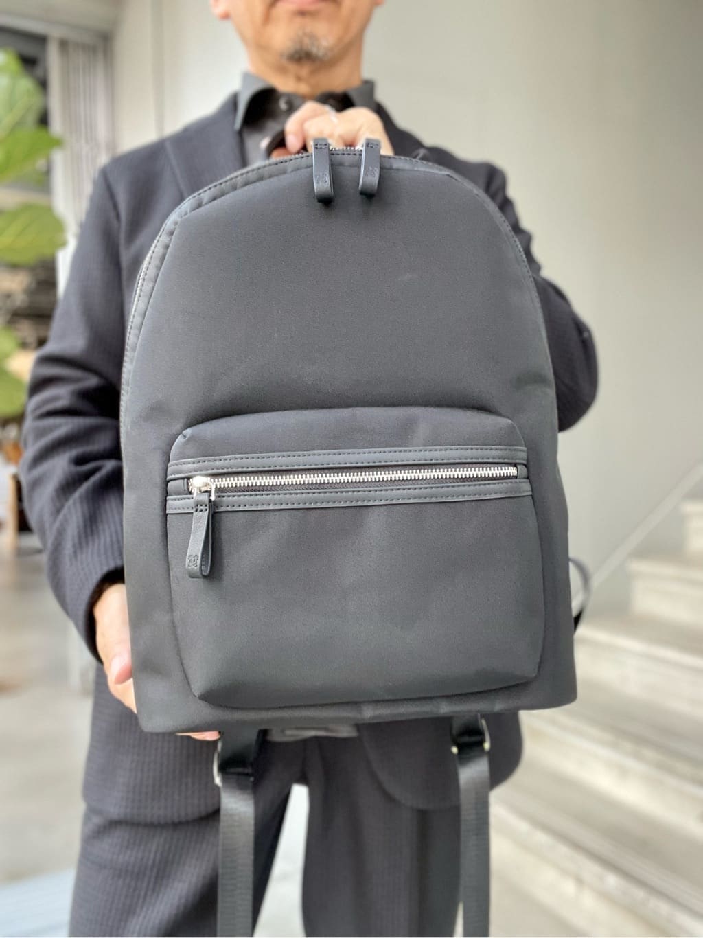 デザイナーTAKEman さんの「TAKEO KIKUCHI｜【抗菌防臭】クロスウィーブ ジャケット」を使ったコーディネート