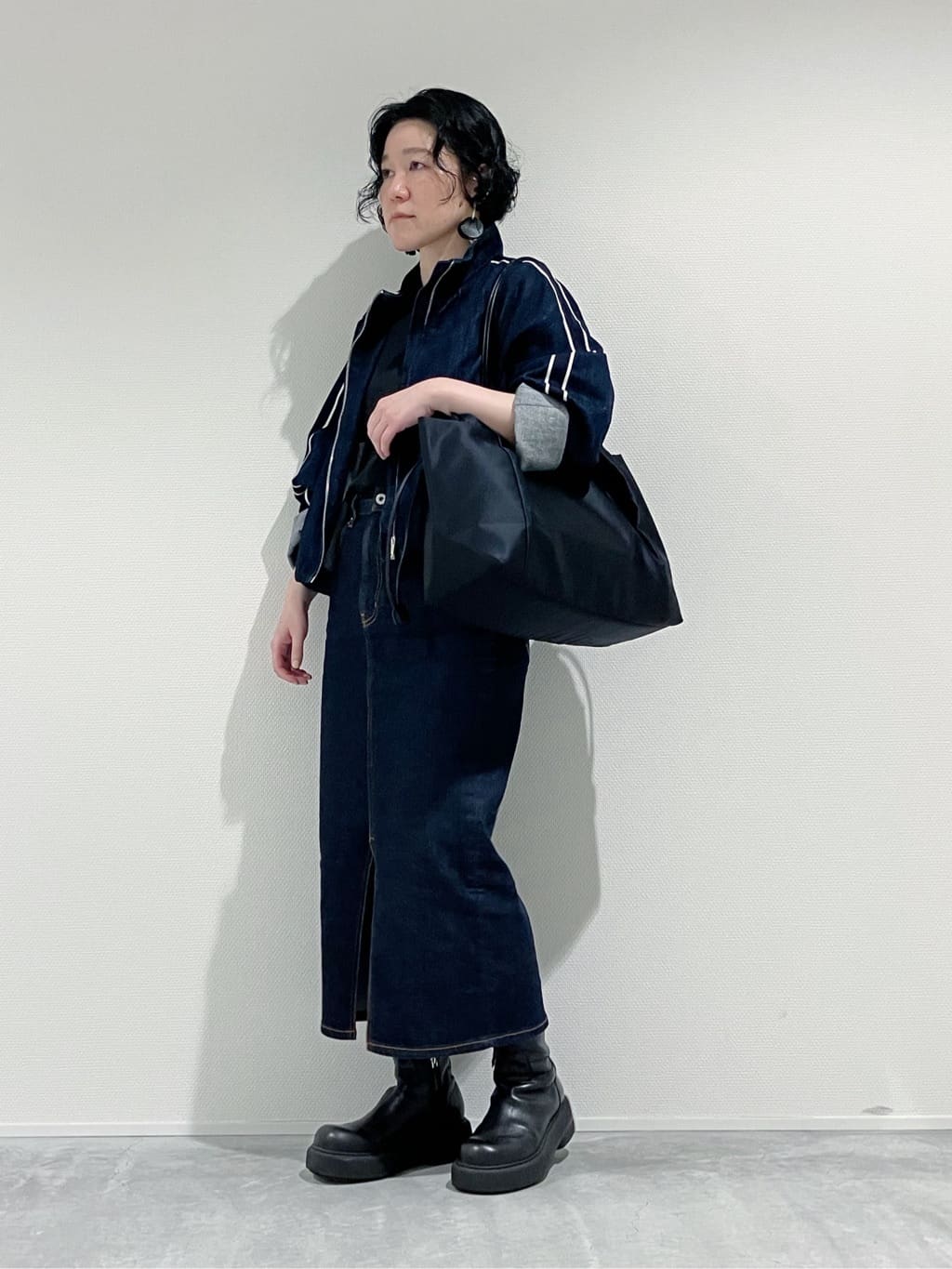 Cさんの「HIROKO HAYASHI｜LUINI SATINE（ルイーニ サティーネ）トートバッグ」を使ったコーディネート