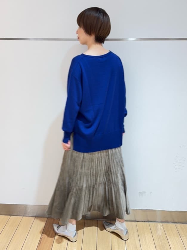 あやさんの「UNTITLED｜【8色展開/体型カバー】魅せるタイムレスニット」を使ったコーディネート