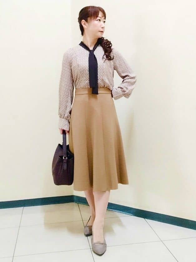 花さんの「Reflect｜【ゆったりシルエット】ジャージメルトンコクーンジャケット」を使ったコーディネート