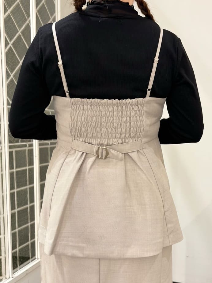 なるみんさんの「grove｜【カセット服】主役級キャミビスチェ」を使ったコーディネート
