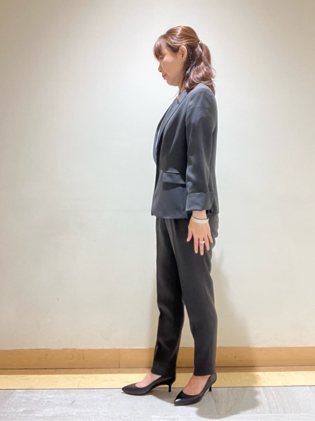 ひろみさんの「UNTITLED｜【日本製・本革】Comfit Dresser Pumps（コンフィットドレッサーパンプス）」を使ったコーディネート