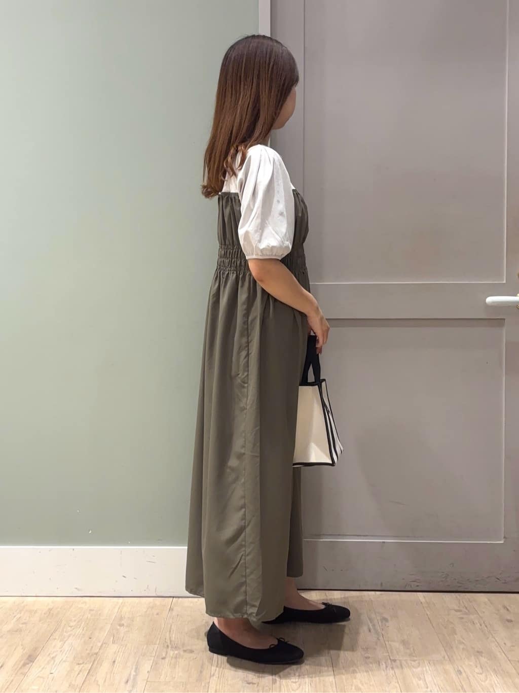 しばみさんの「grove｜【人間工学】つつまれフィットバレエシューズ （抗菌防臭加工裏地使用）」を使ったコーディネート