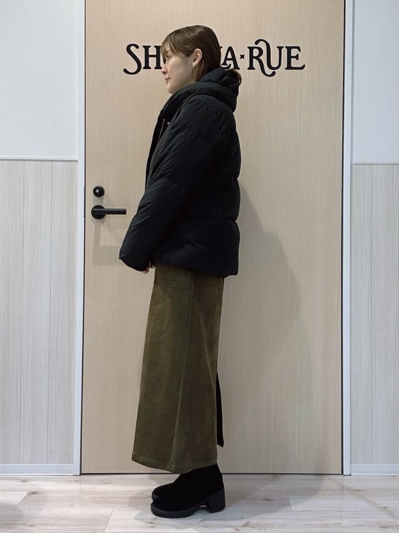 funafunaさんの「SHOO･LA･RUE｜【撥水/洗える】ショートフーディーダウン」を使ったコーディネート